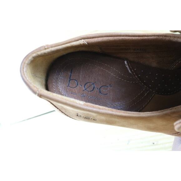 Born Concepts BOC Boots Womens 11 Brown Leather Bootie Ankle Shoes - Picture 6 of 8